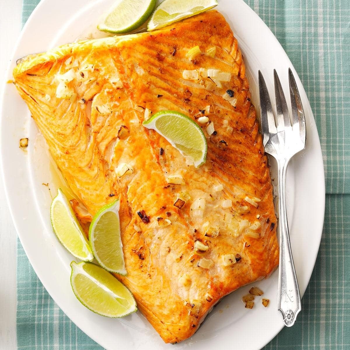 Garlic Lime Salmon - Image
