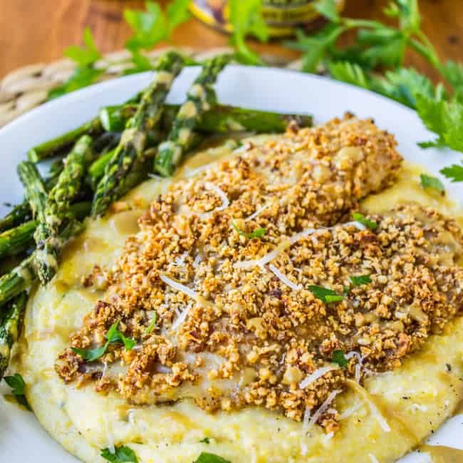 Almond-Crusted Honey Dijon Tilapia - Image