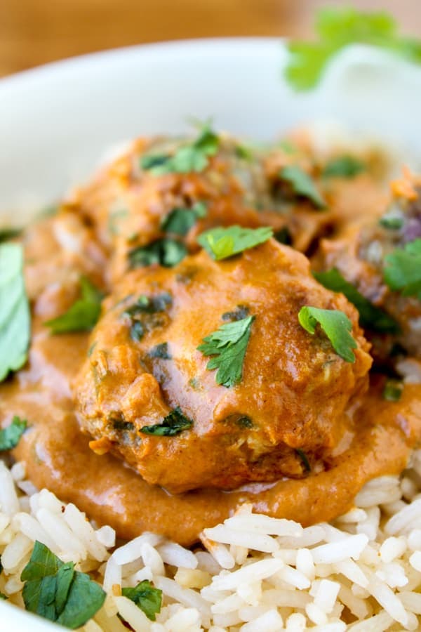 Chicken Tikka Masala Meatballs - Image