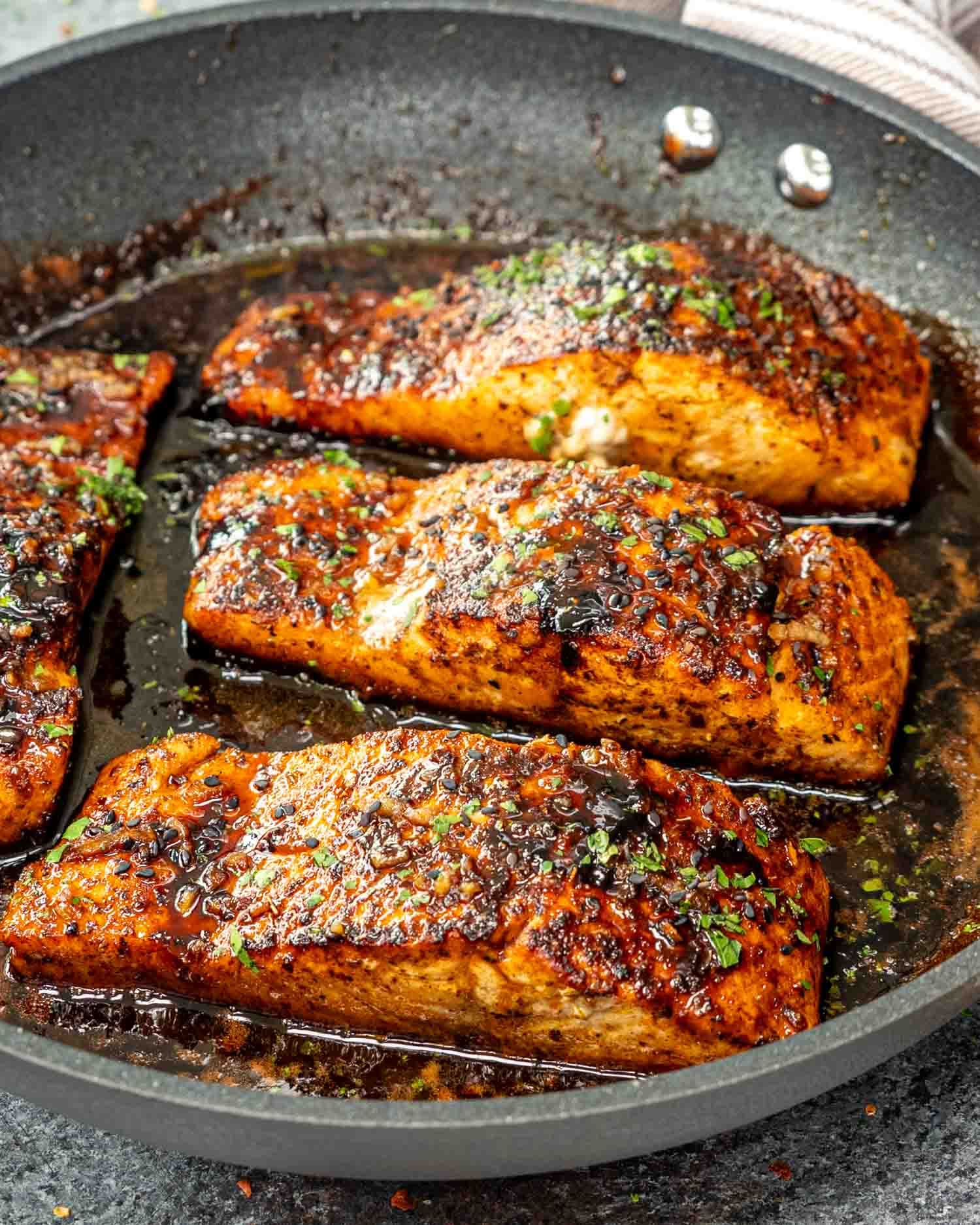 Cajun Honey Butter Salmon - Image