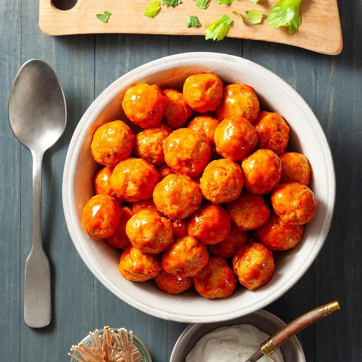 Buffalo Chicken Meatballs - Image