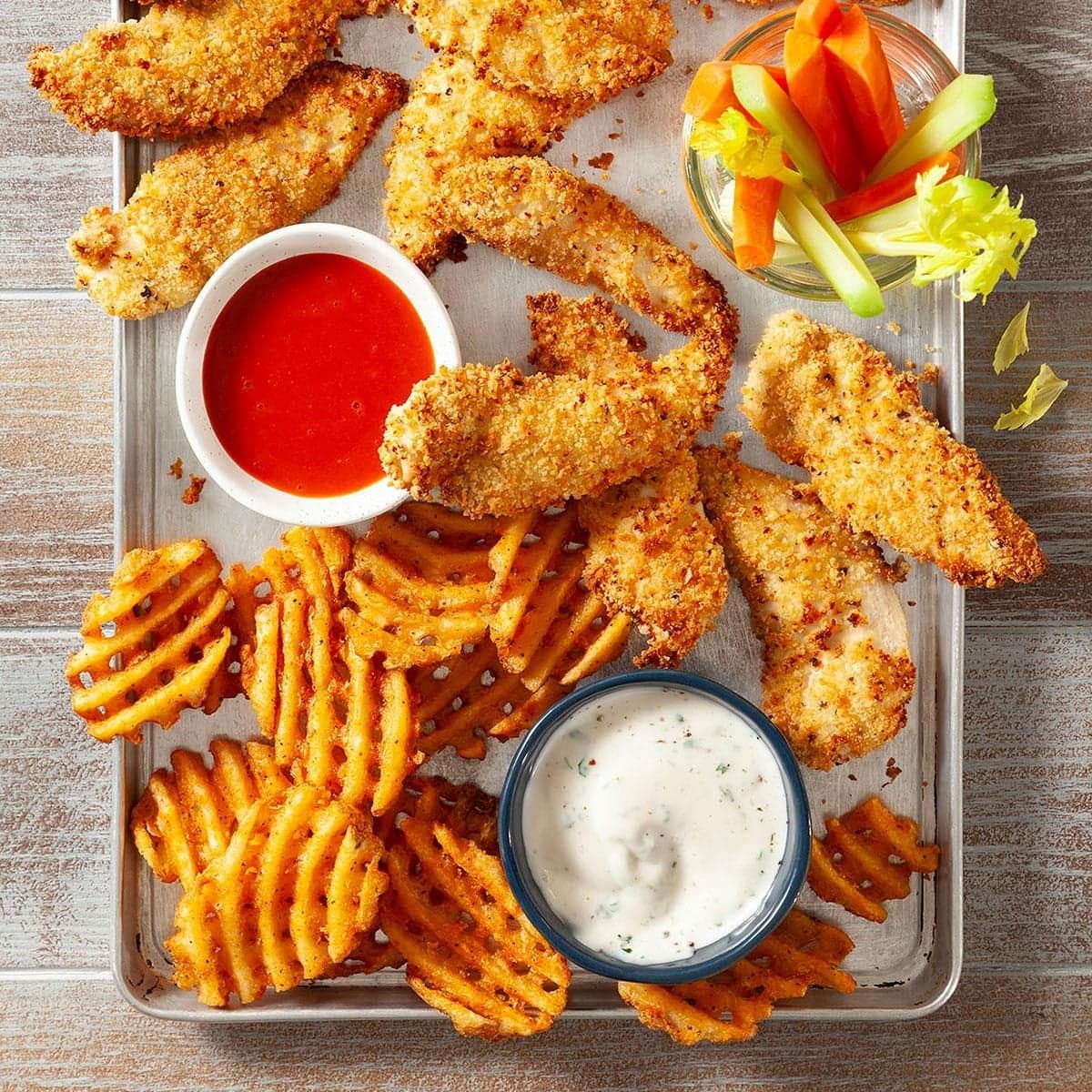 Crispy Baked Panko Chicken Tenders - Image