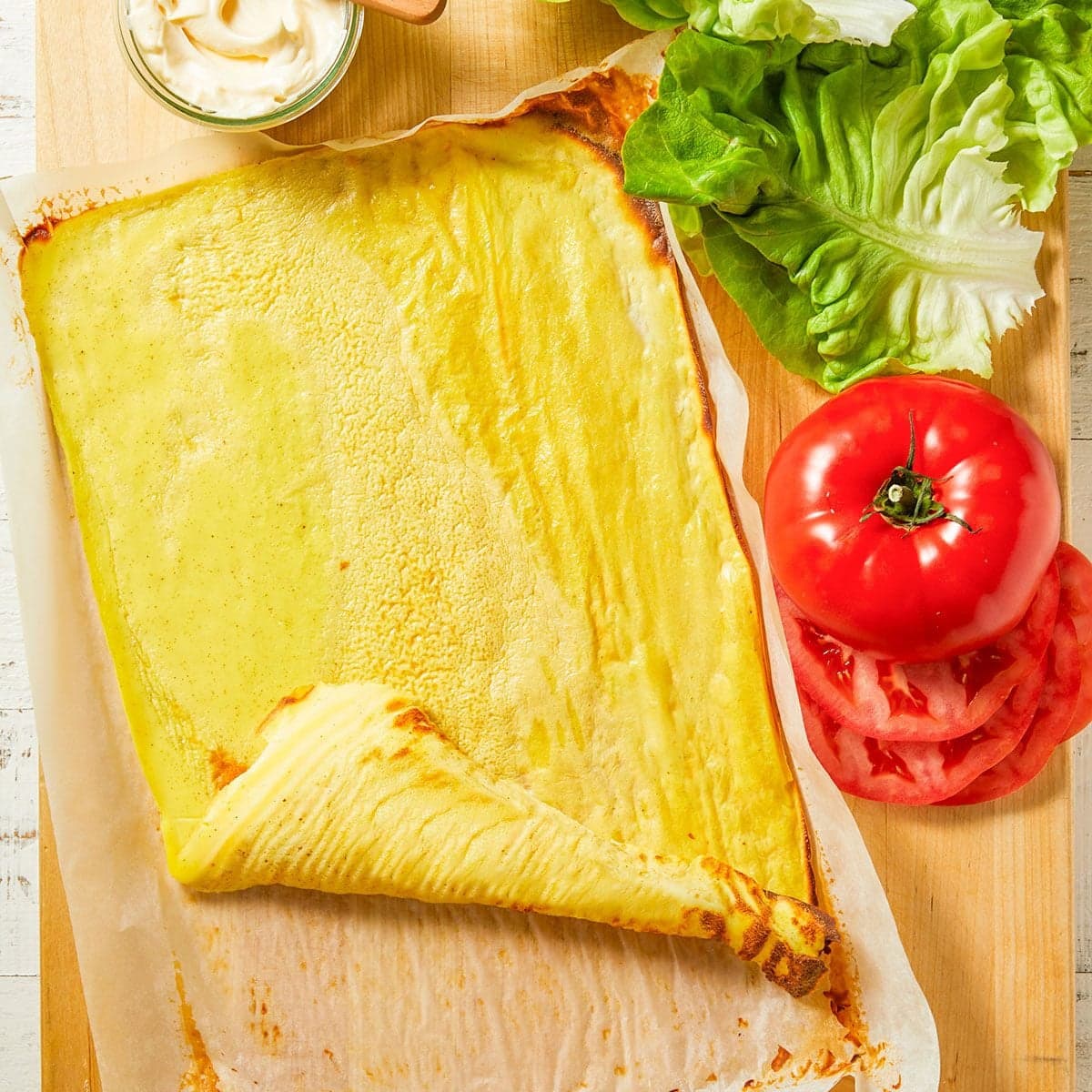 High-Protein Cottage Cheese Flatbread - Image