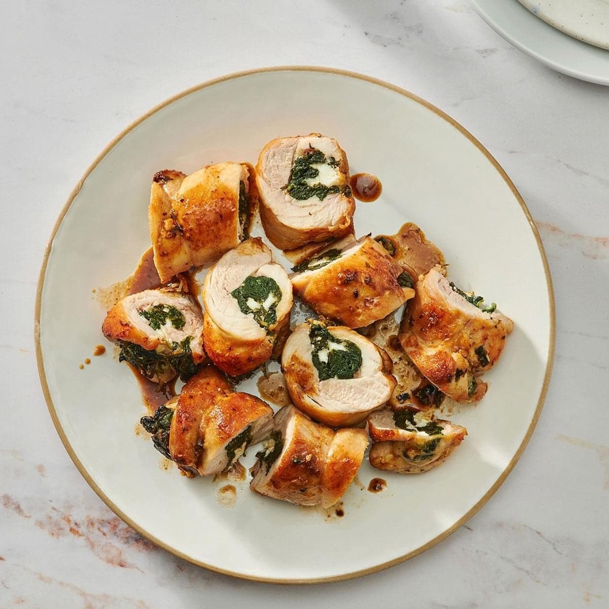 Spinach and Feta Stuffed Chicken - Image