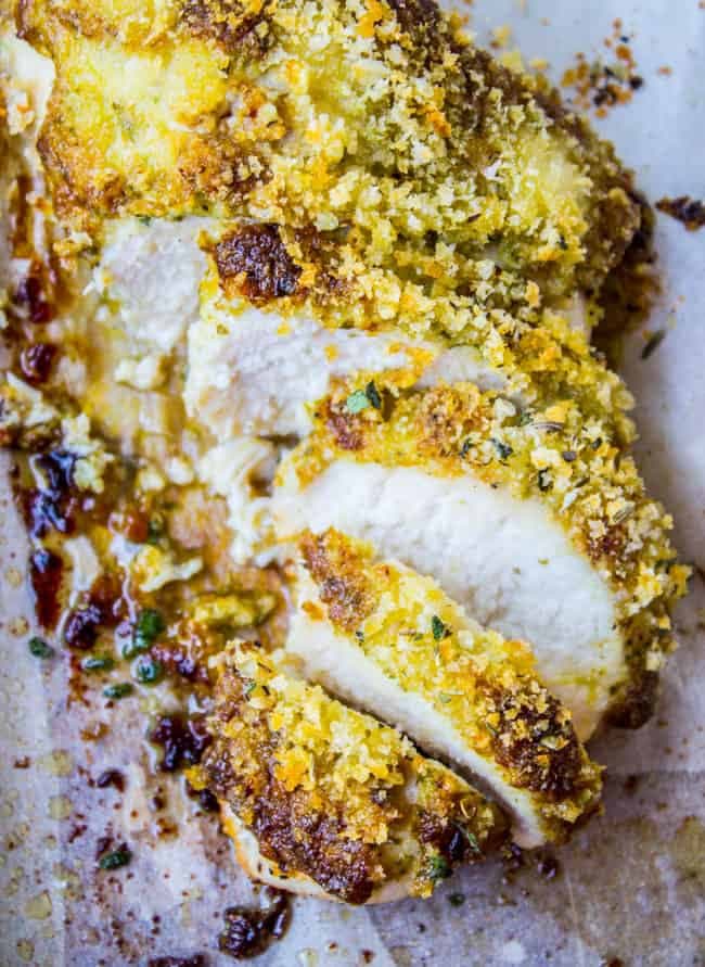 Crispy Baked Pesto Chicken - Image