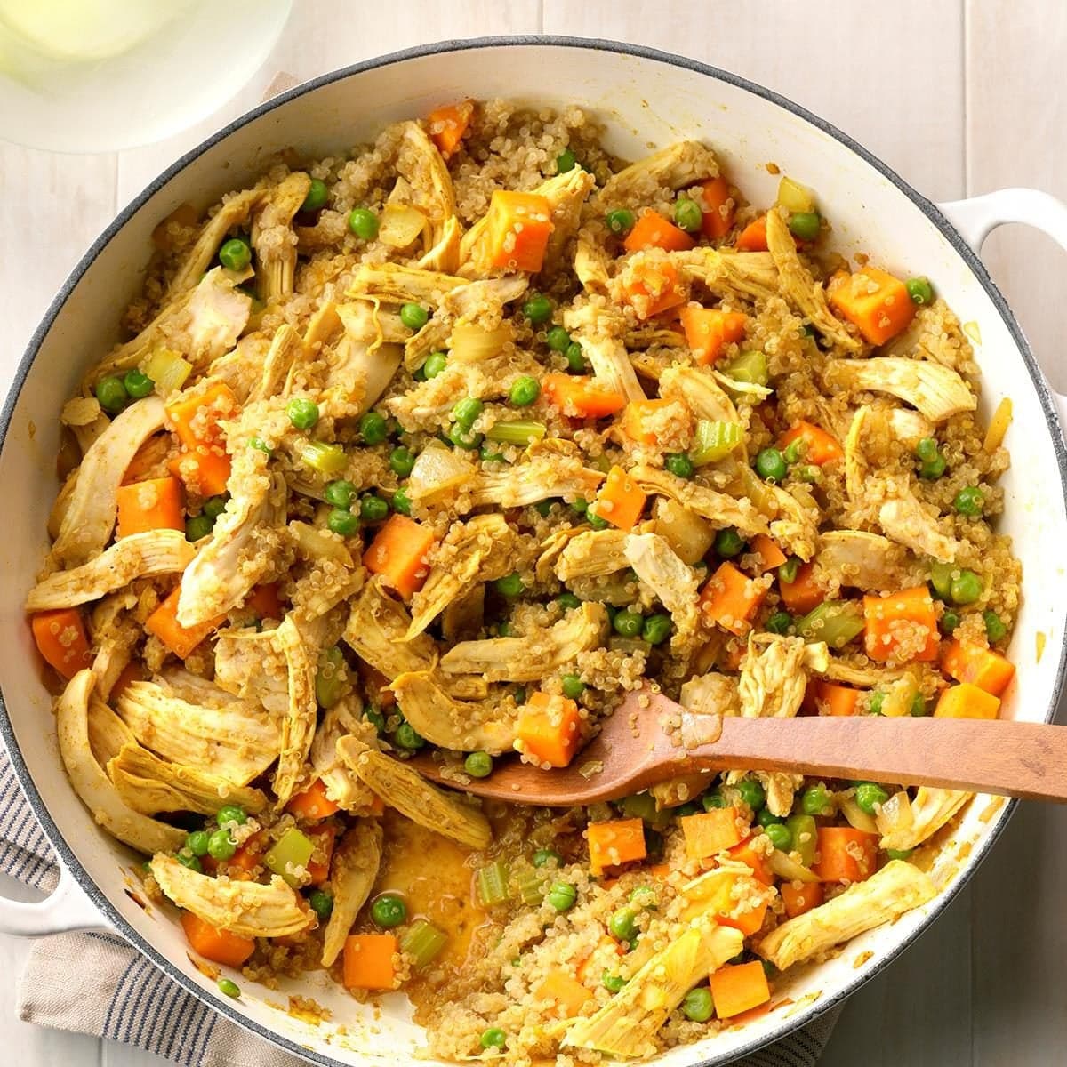 Curried Chicken and Quinoa Skillet - Image