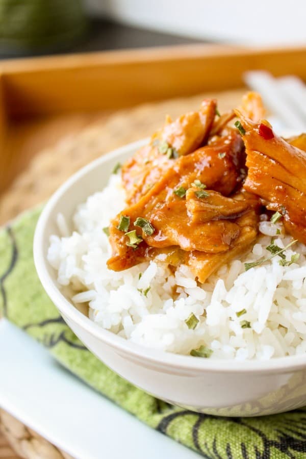 Slow Cooker Teriyaki Chicken Rice Bowls - Image