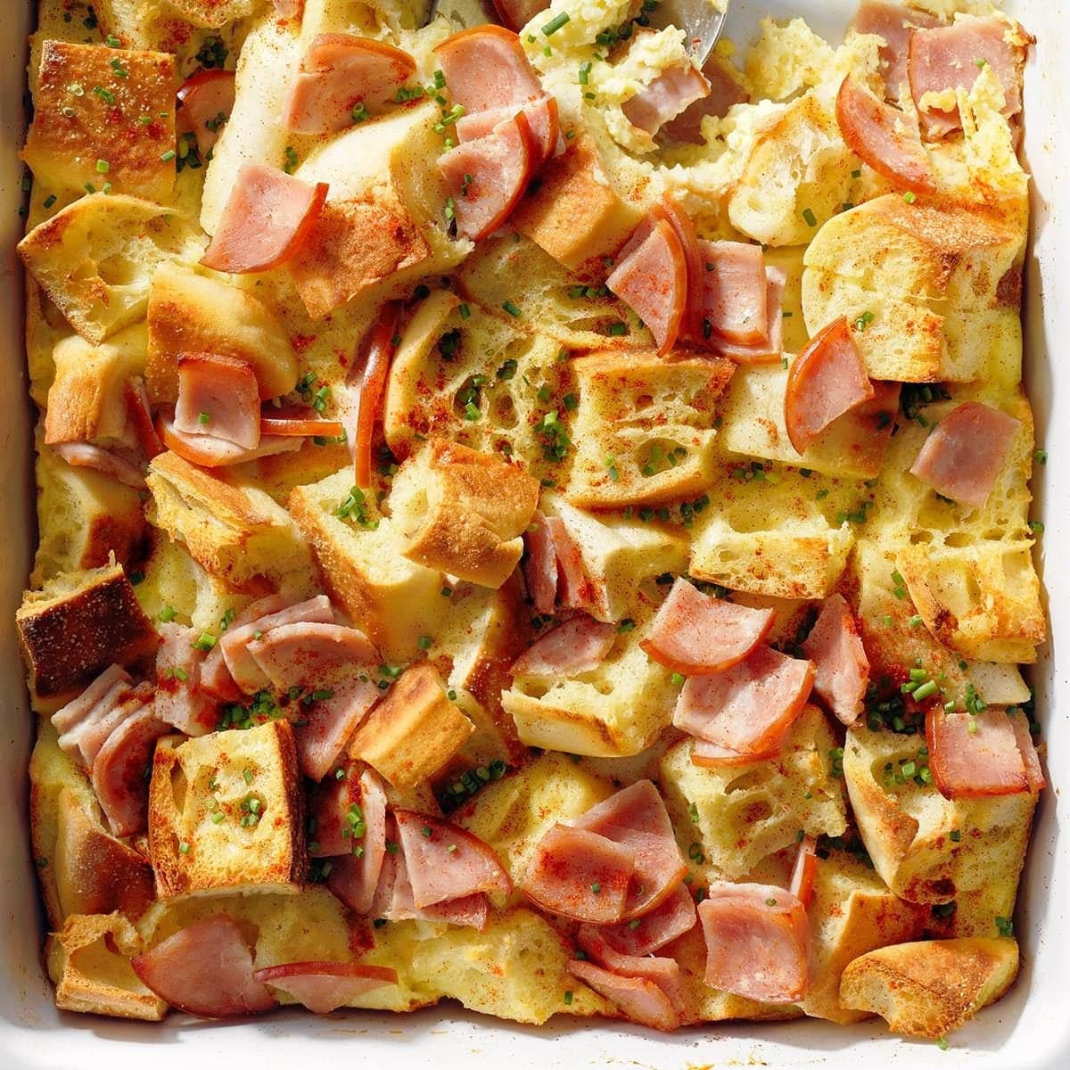 Overnight Eggs Benedict Casserole - Image