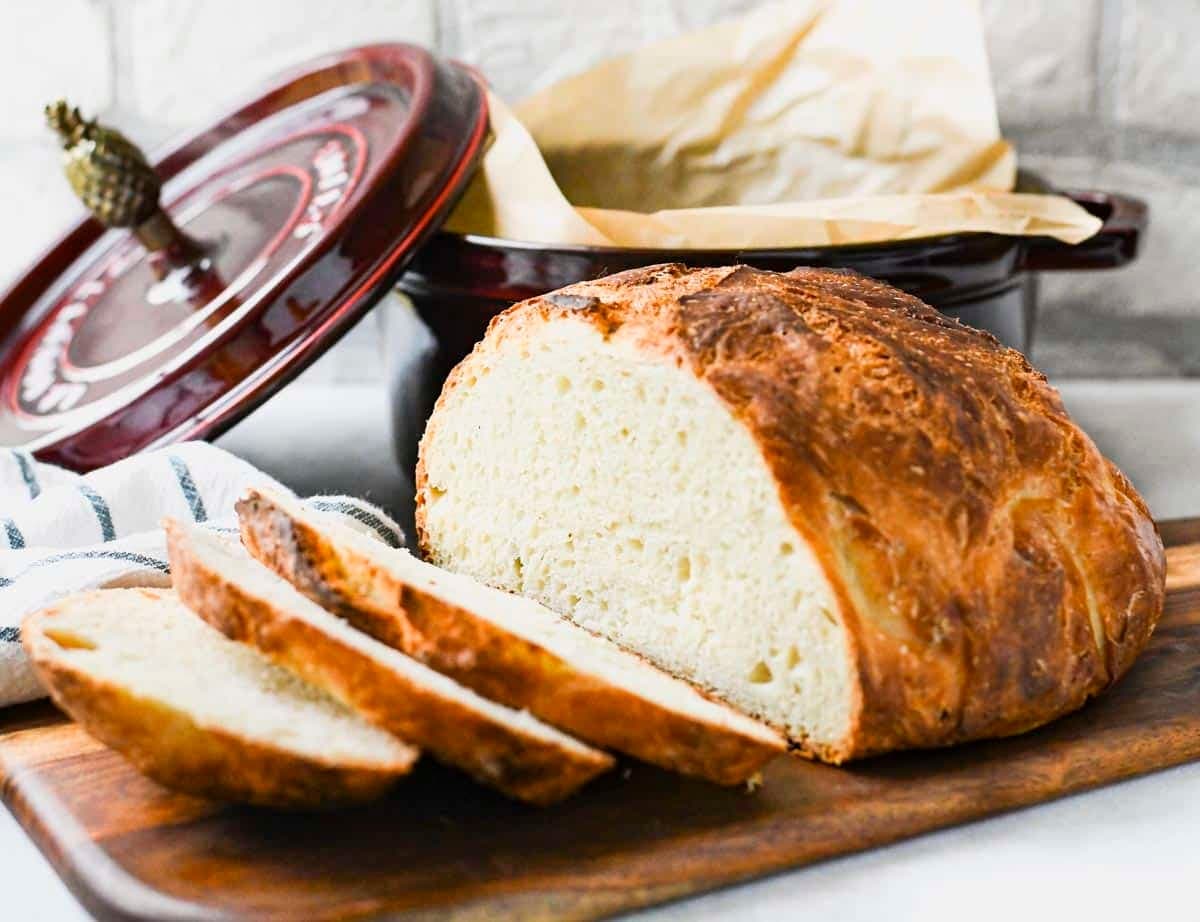 No-Knead Dutch Oven Bread (The Steam Is the Secret) - Image