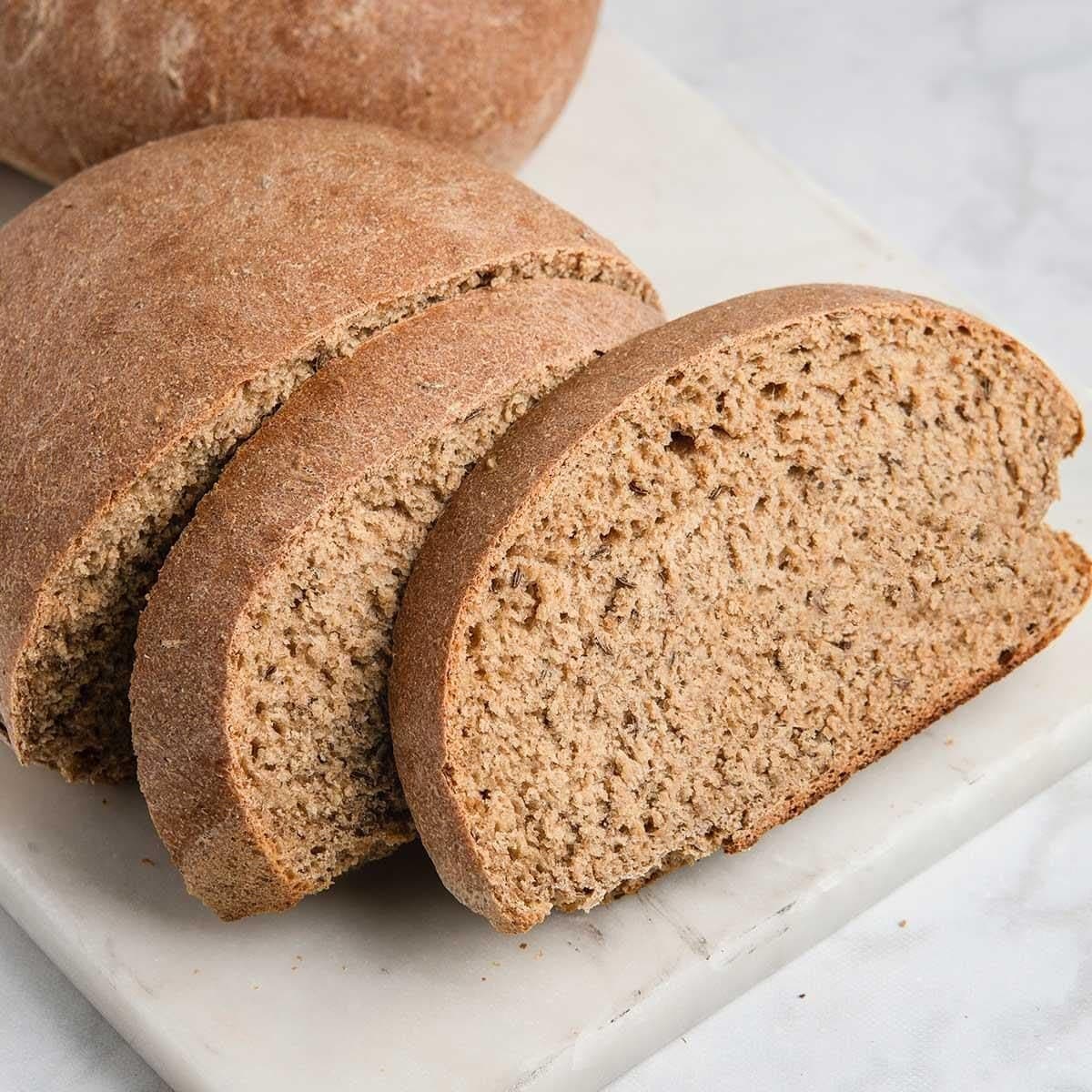 Deli-Style Caraway Rye Bread (and the Pentosan Science Behind That Chew) - Image
