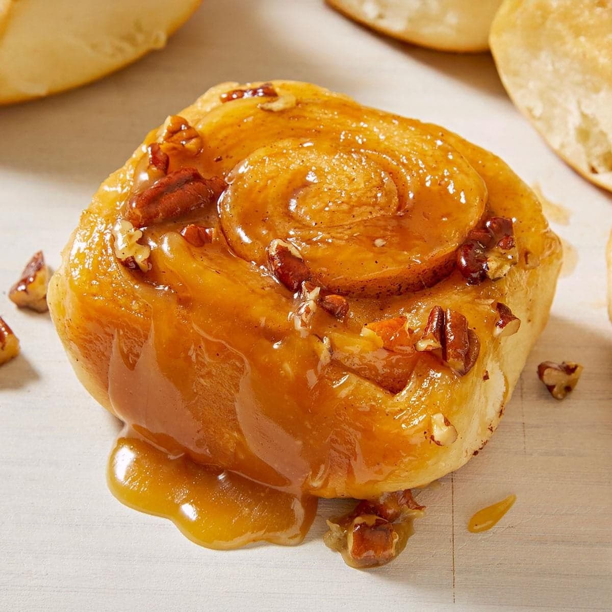 Pecan Sticky Buns (and the Corn Syrup Trick That Keeps the Caramel Glossy) - Image