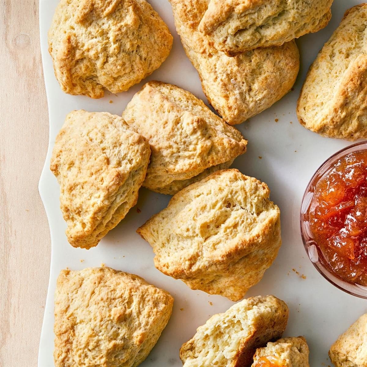 Tall, Tender English Scones (and the Cold-Butter Steam Trick) - Image