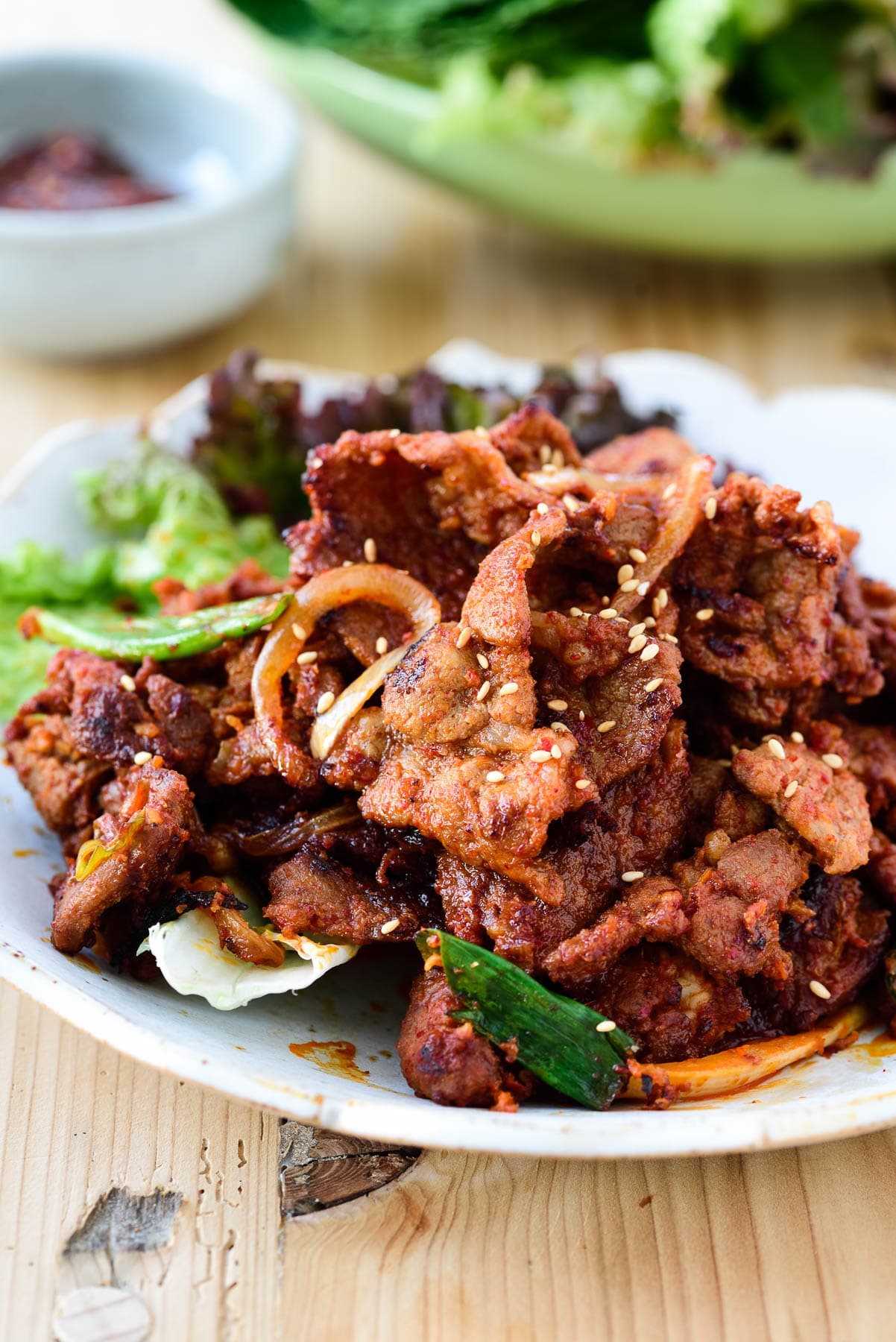 Spicy Korean Pork Bulgogi - Image