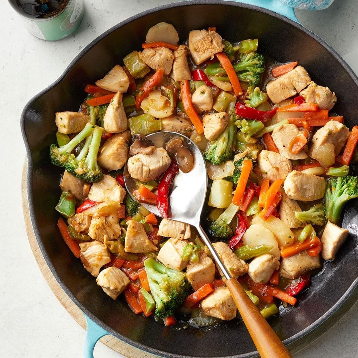 Honey Garlic Chicken Stir-Fry - Image