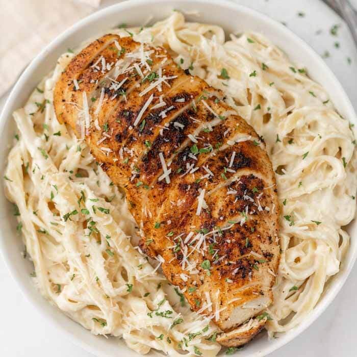 Blackened Chicken Alfredo - Image