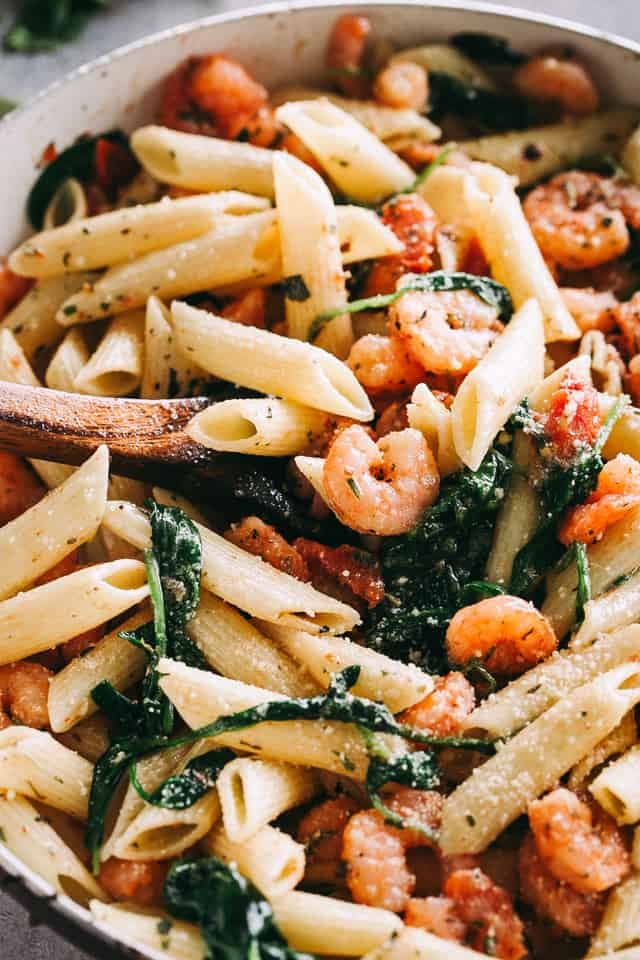 Garlic Butter Shrimp Pasta - Image