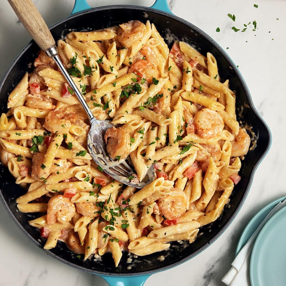 Cajun Shrimp Pasta - Image