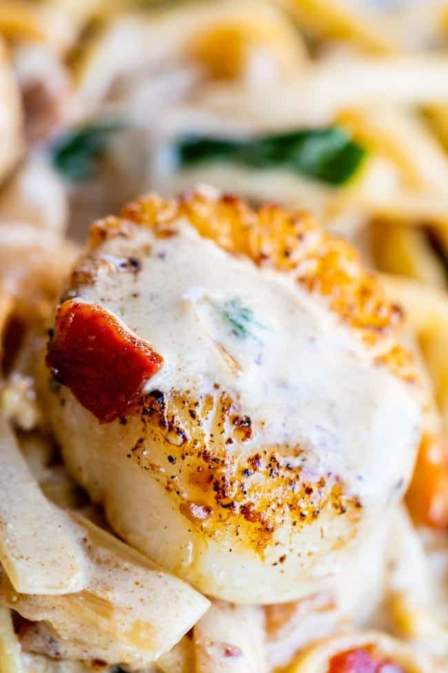 Garlic Butter Scallops - Image