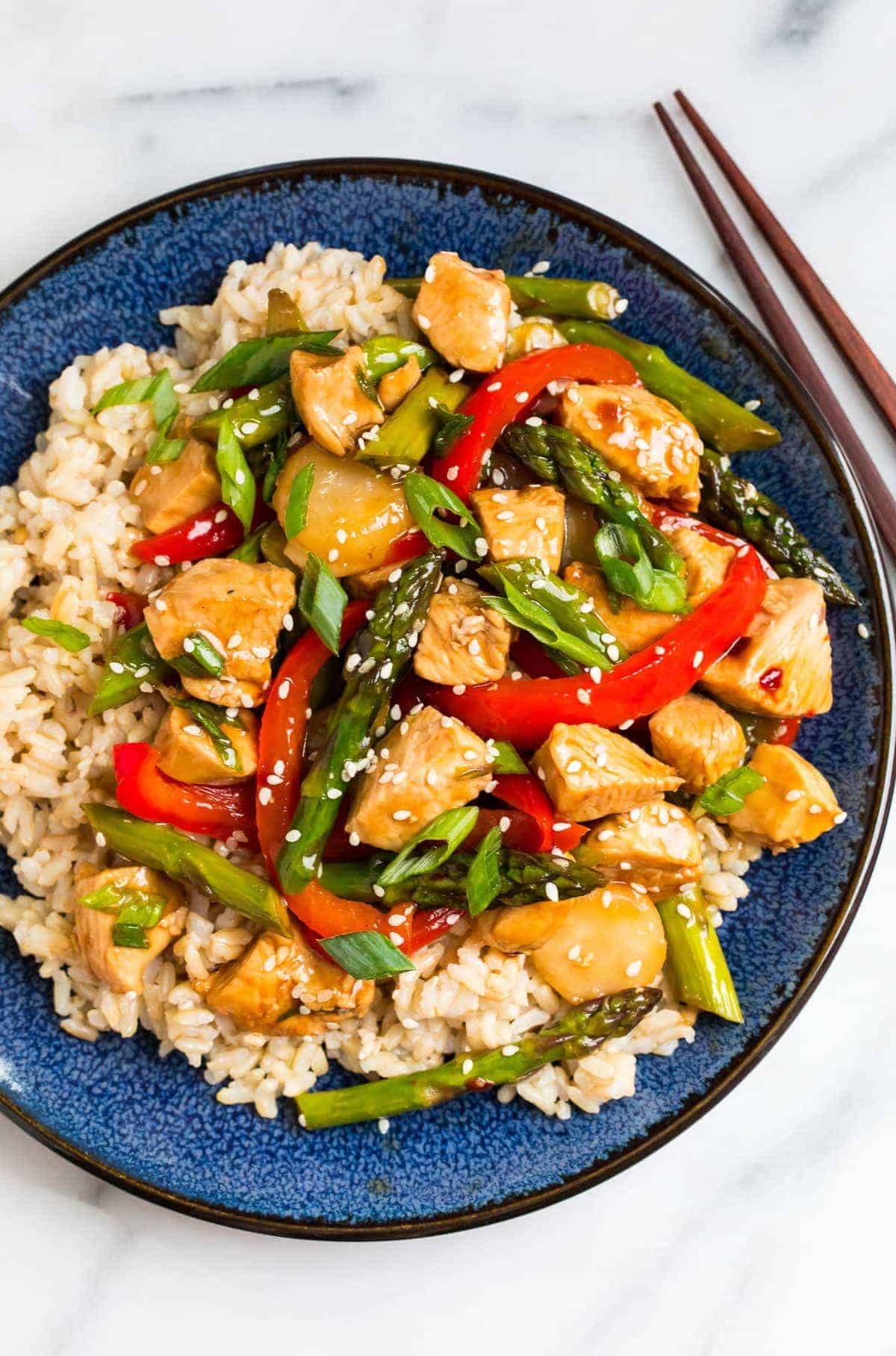 Teriyaki Chicken Stir-Fry - Image