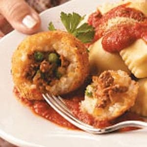 Arancini (Sicilian Stuffed Rice Balls) - Image