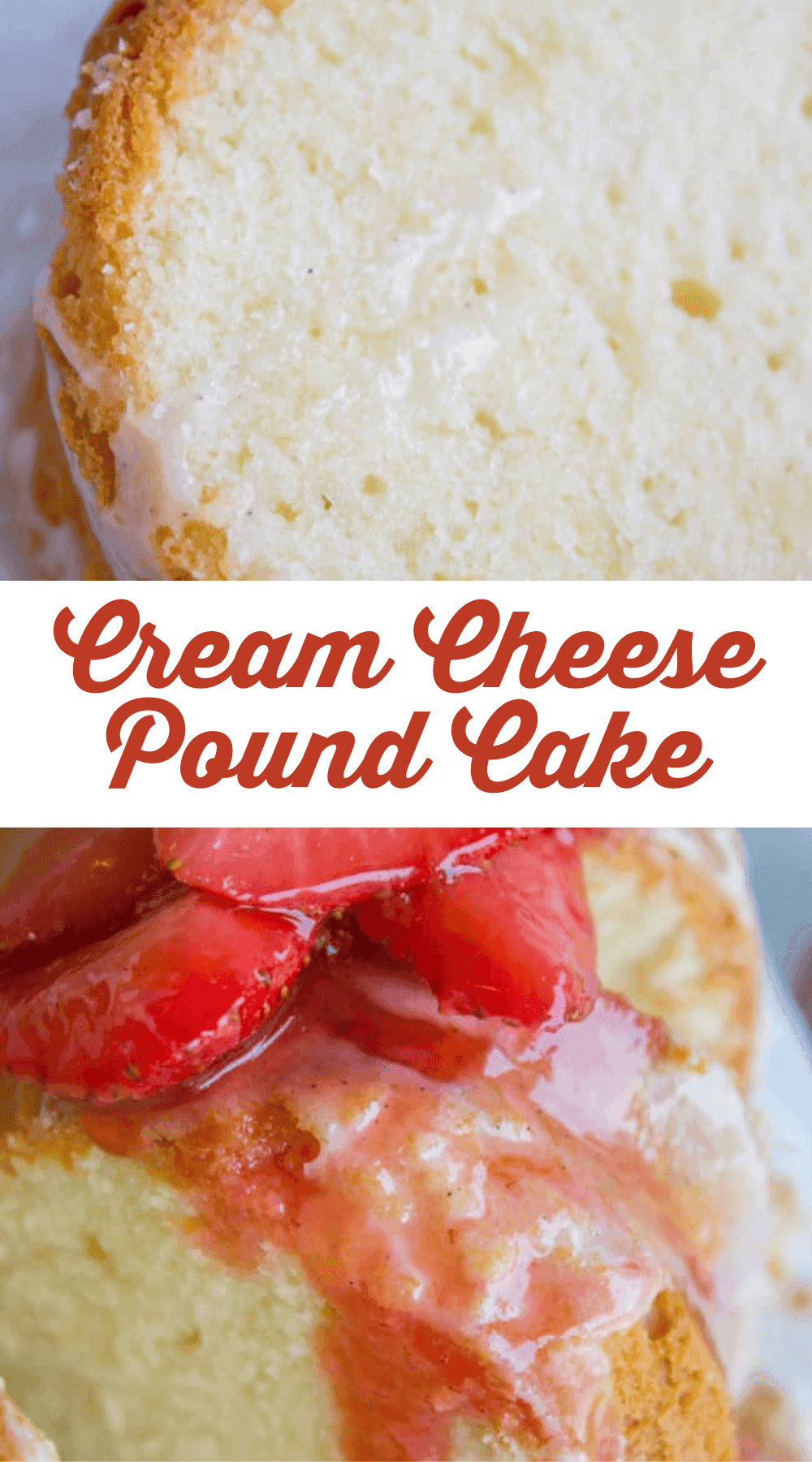 Cream Cheese Pound Cake - Image