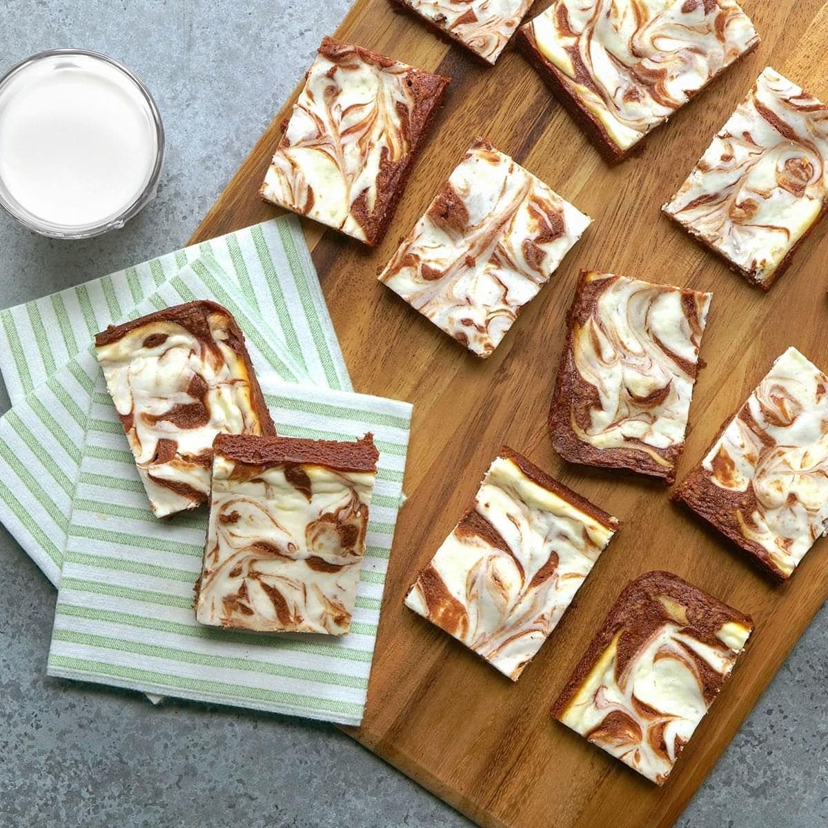 Cream Cheese Swirl Brownies - Image