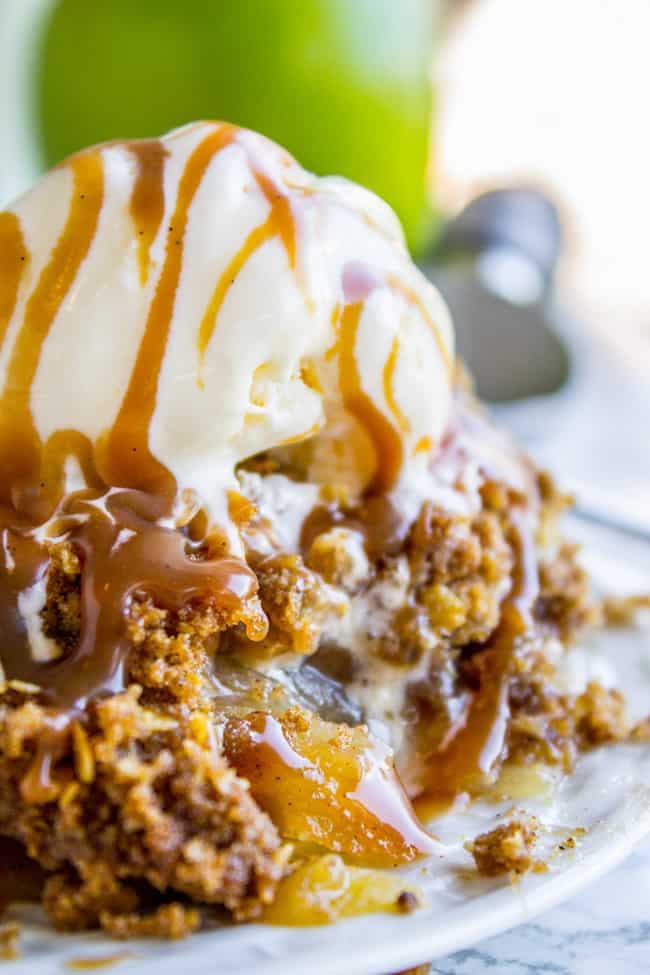 Apple Crisp with Oat Streusel Topping - Image