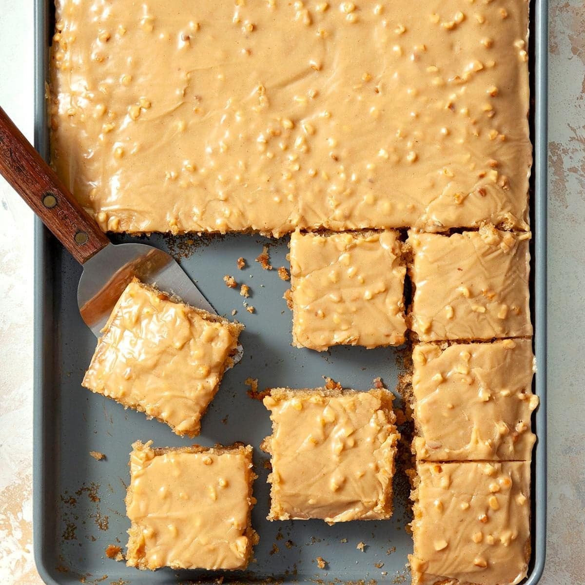 Peanut Butter Sheet Cake - Image