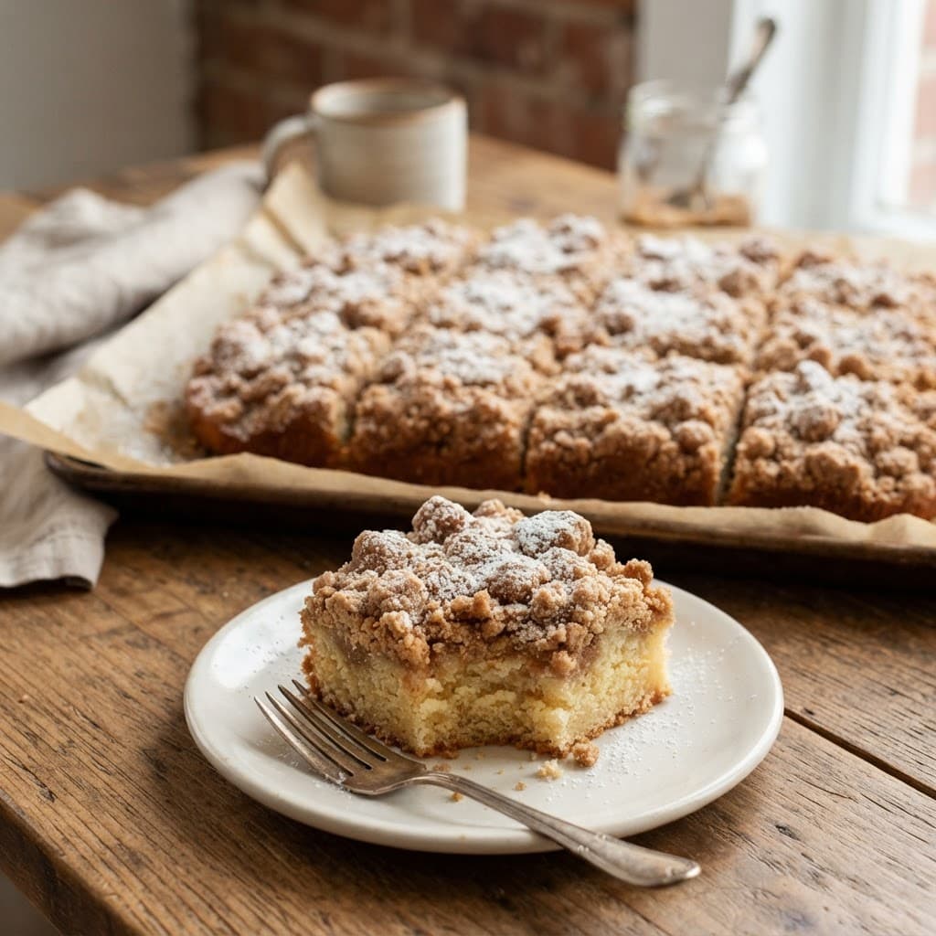 New York-Style Crumb Cake - Image