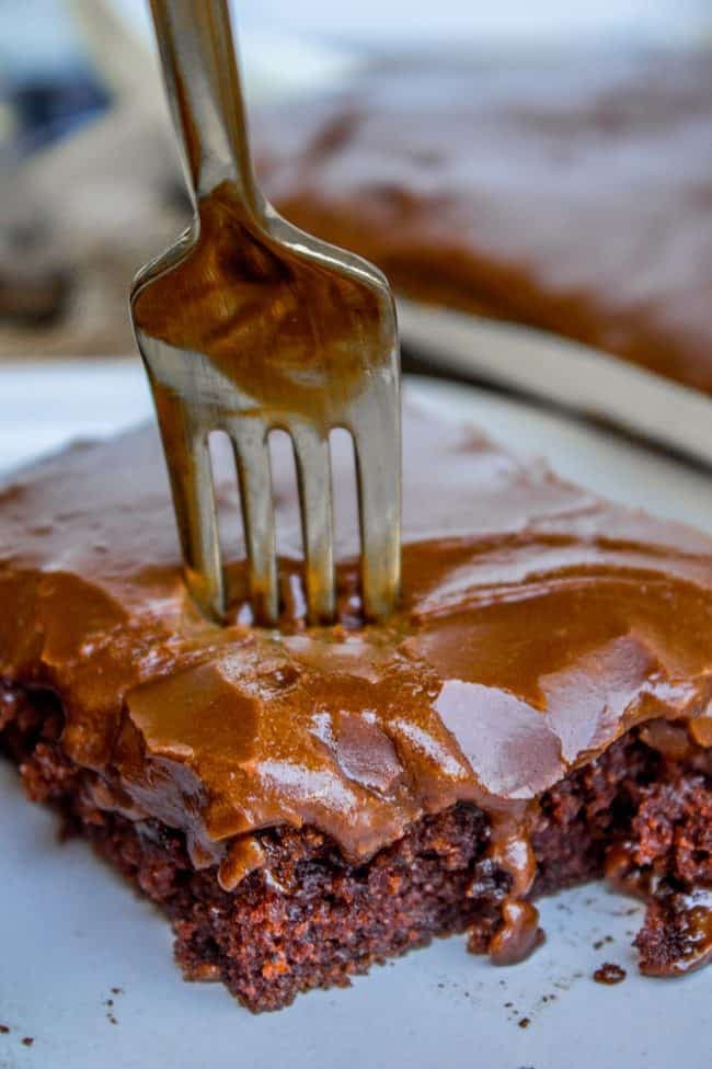 Chocolate Texas Sheet Cake - Image