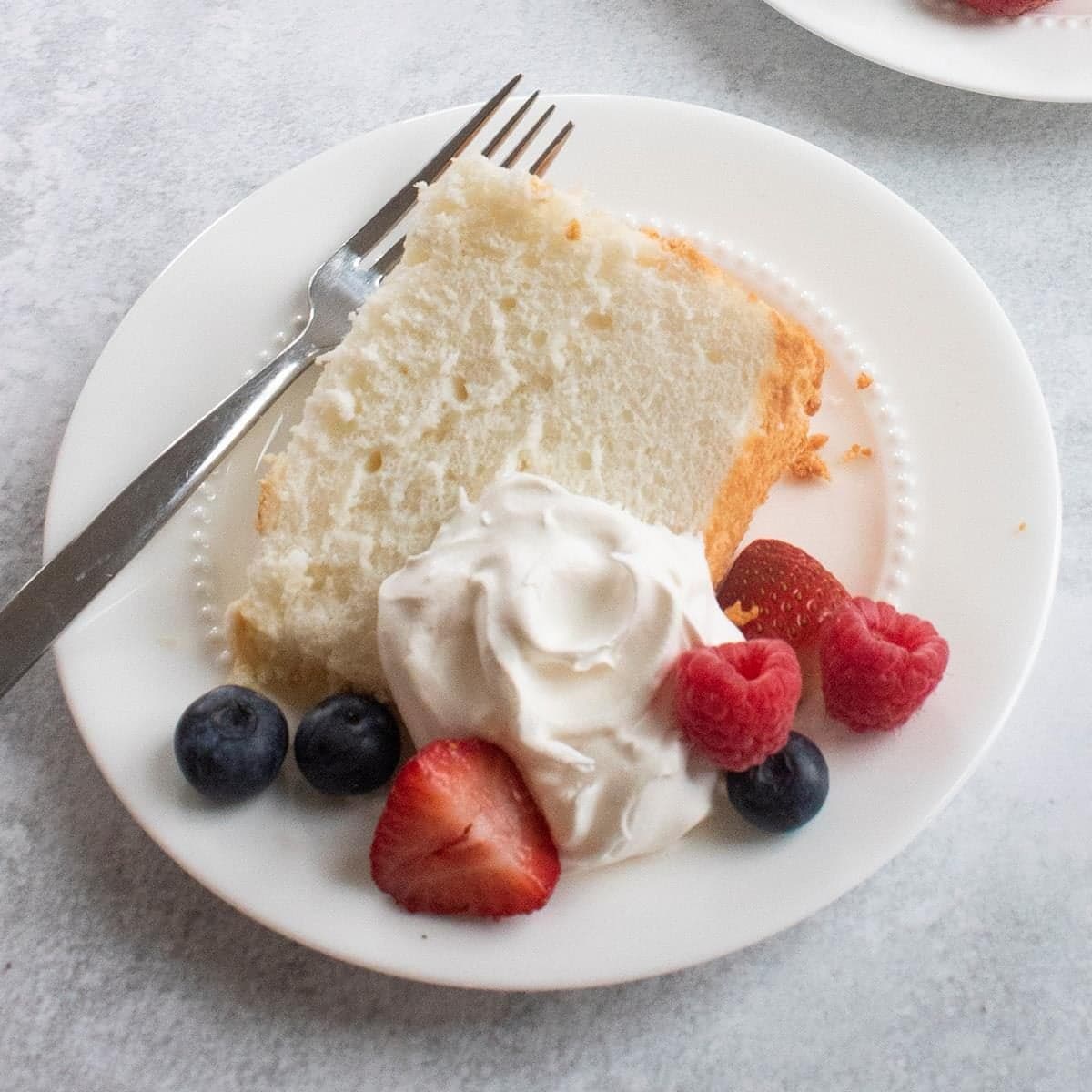 Classic Angel Food Cake - Image