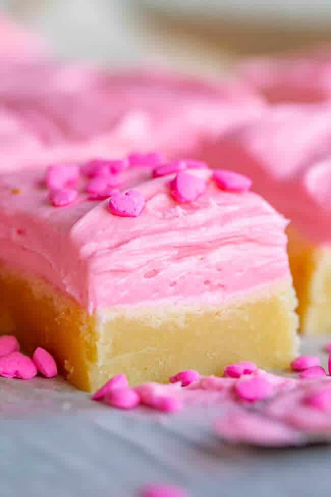 Soft and Chewy Sugar Cookie Bars - Image