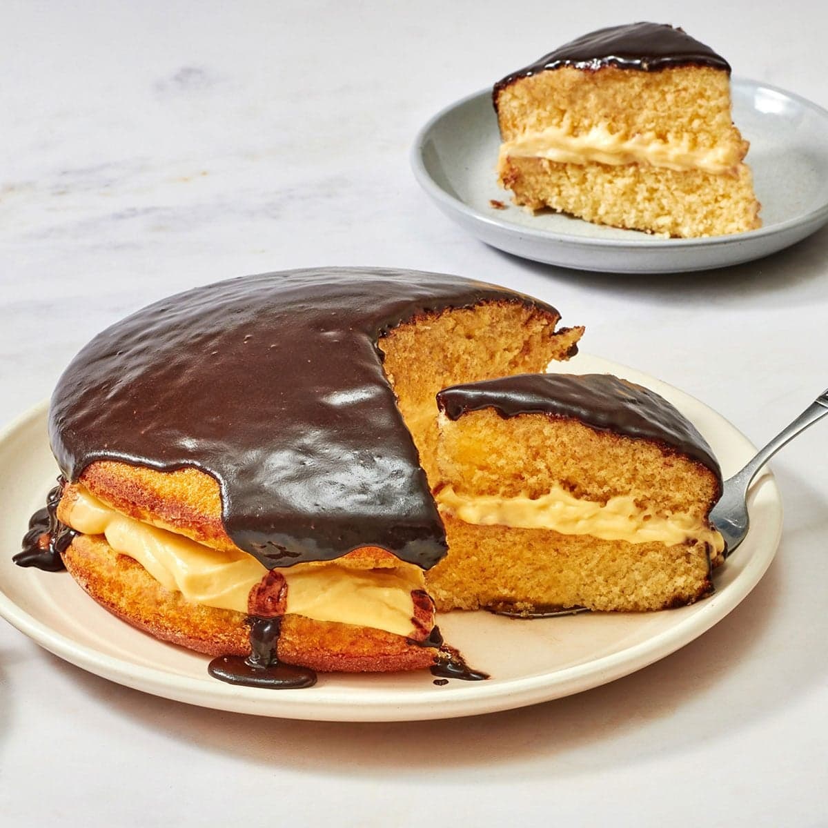 Classic Boston Cream Pie - Image