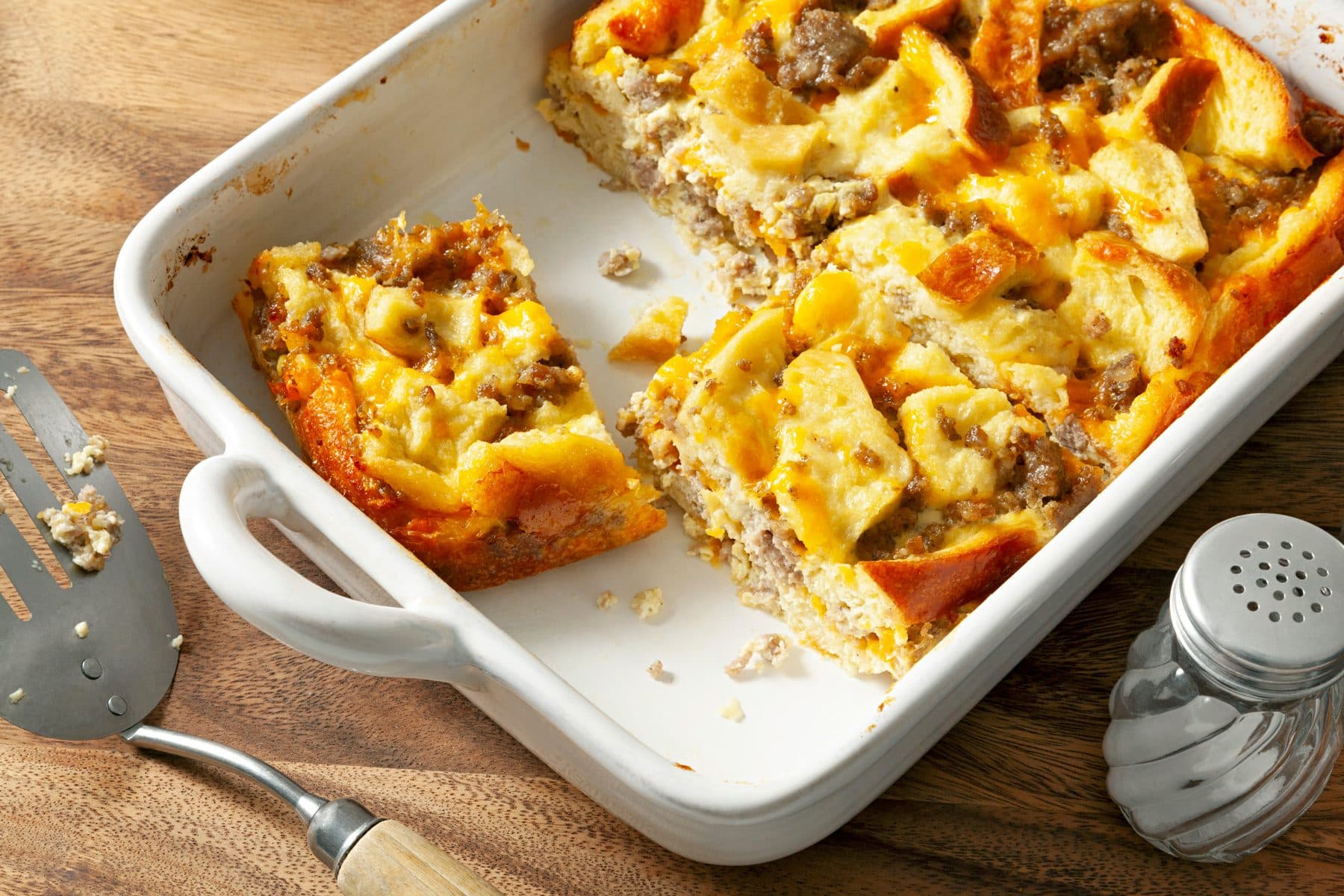 Make-Ahead Sausage and Egg Breakfast Casserole - Image