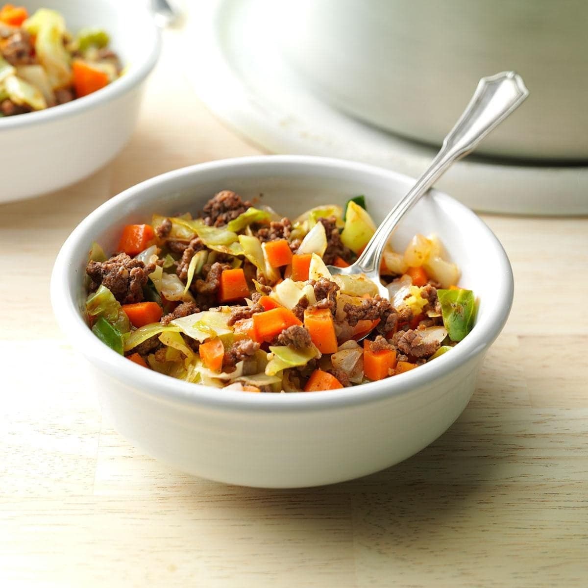 Ground Beef and Cabbage Skillet - Image