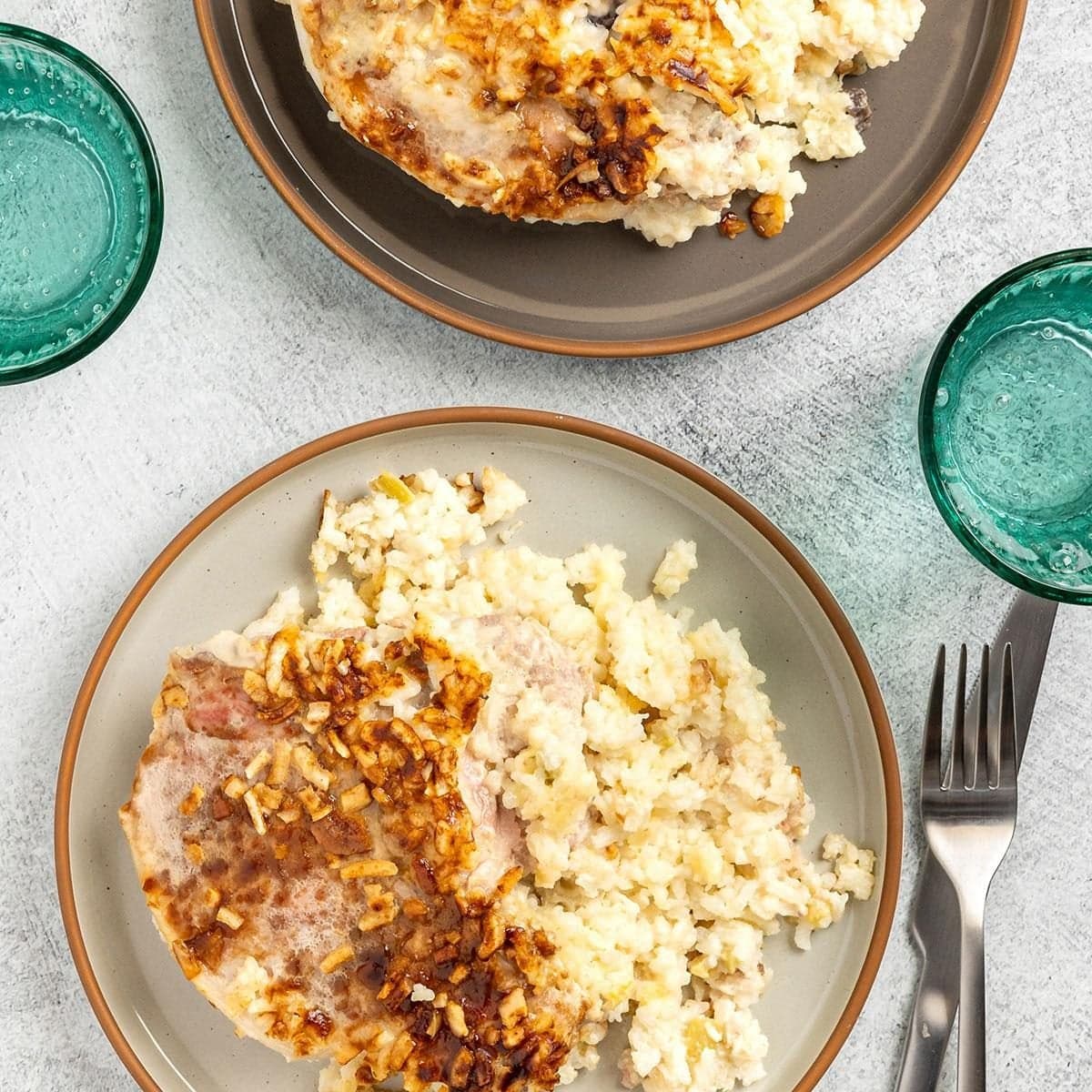 Pork Chop and Rice Bake - Image