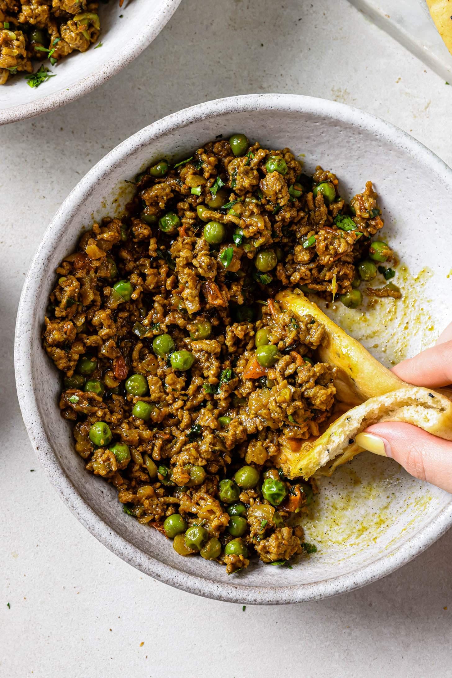 Ground Beef Keema with Peas - Image