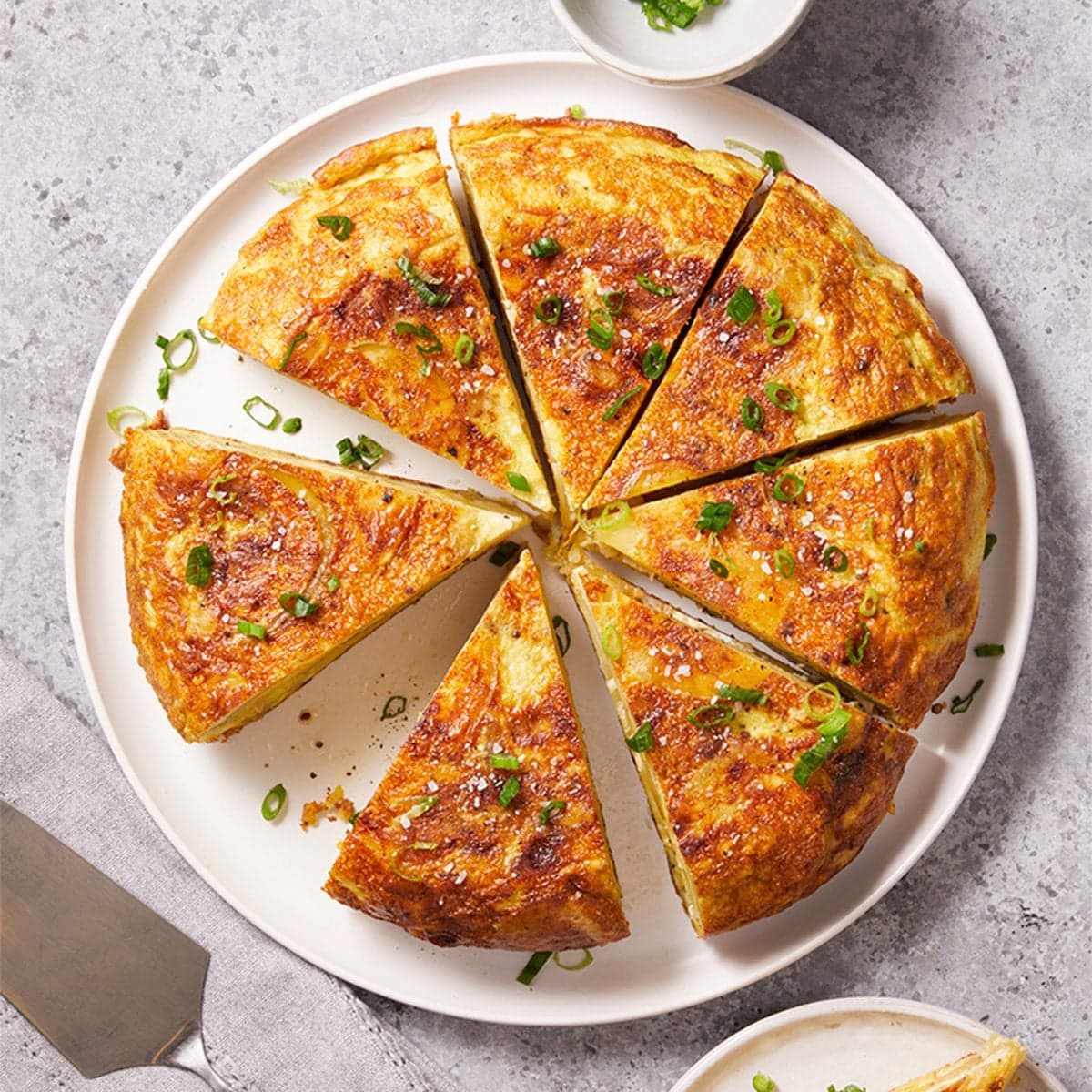 Spanish Potato Omelet (Tortilla Española) - Image