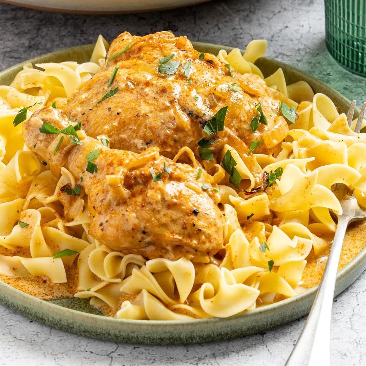 Creamy Chicken Paprikash - Image