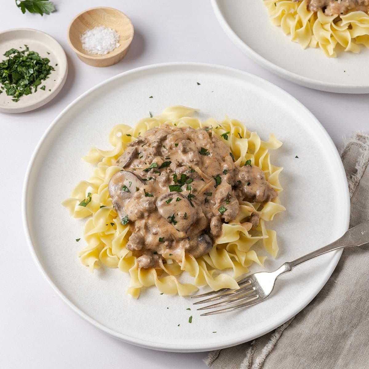 Ground Beef Stroganoff - Image