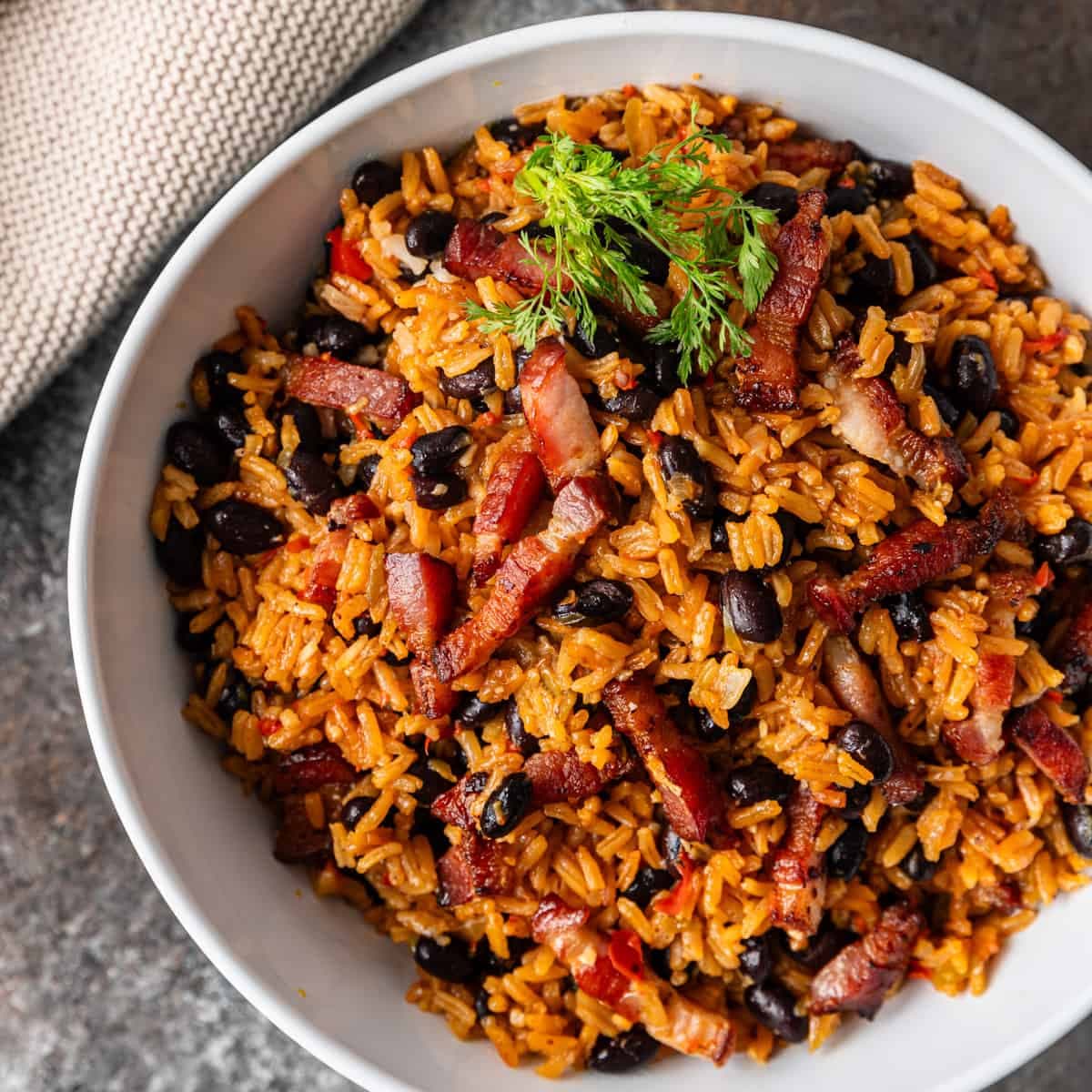 Cuban Black Beans and Rice (Moros y Cristianos) - Image