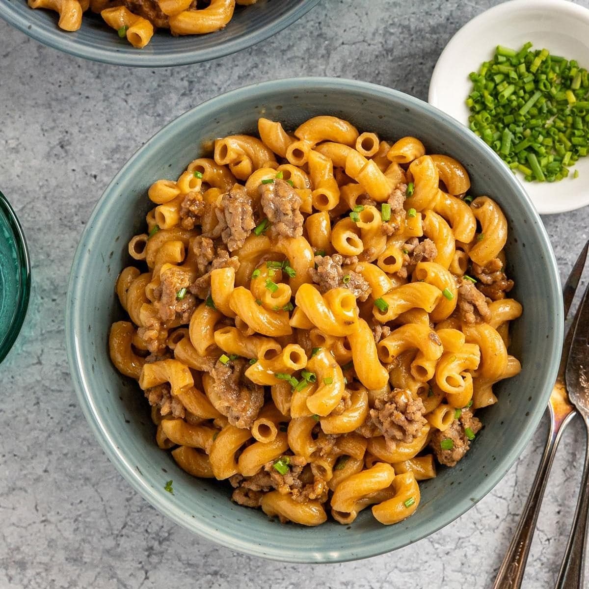 One-Skillet Cheeseburger Macaroni - Image