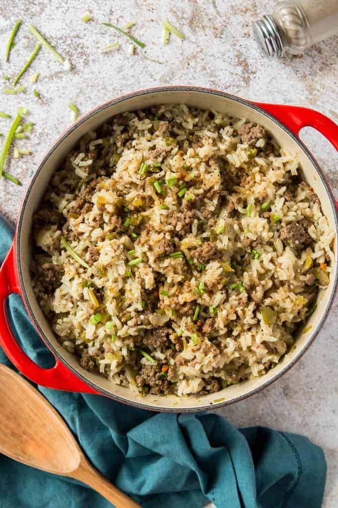 One-Pot Cajun Dirty Rice - Image