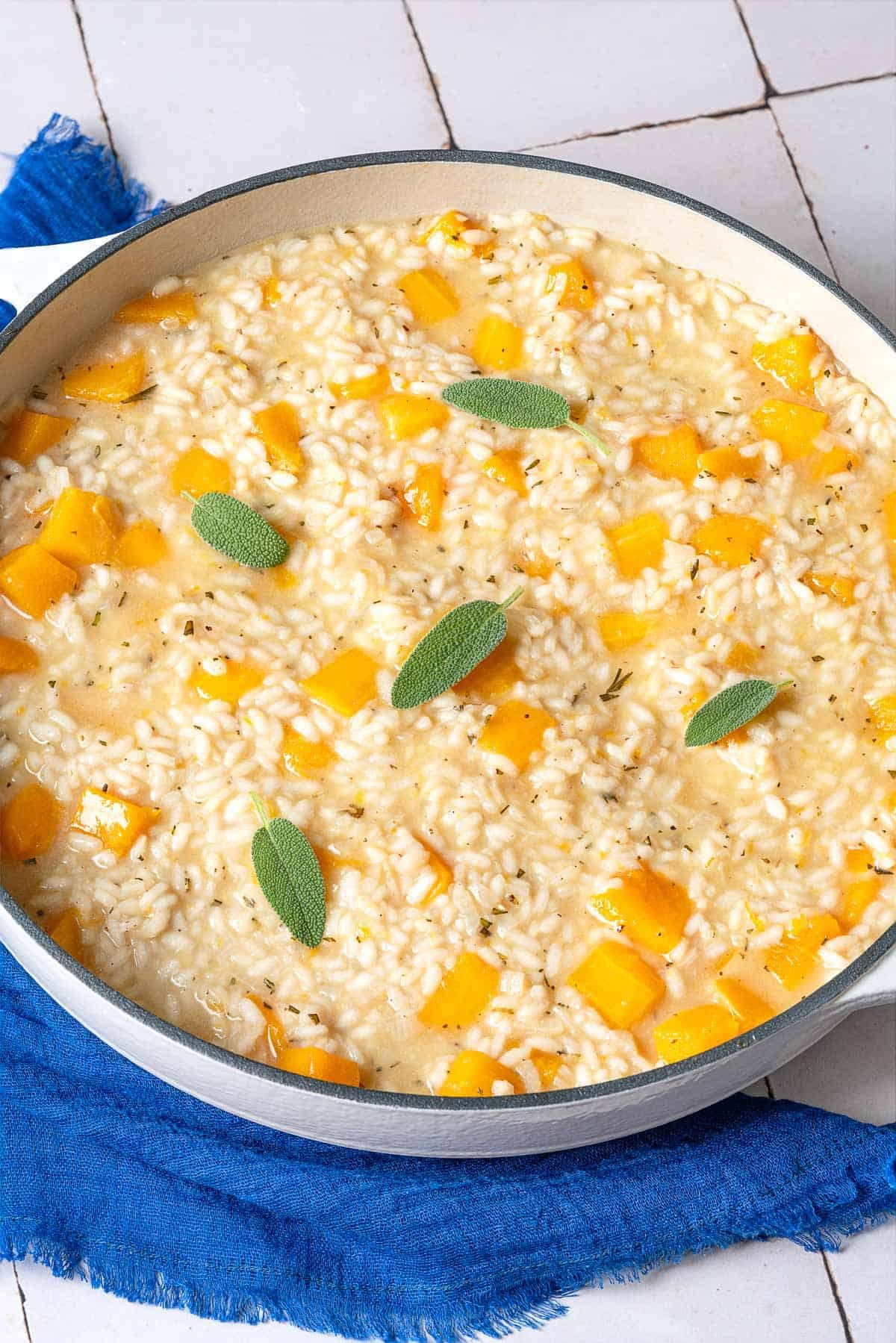 Butternut Squash Risotto with Rosemary and Sage - Image
