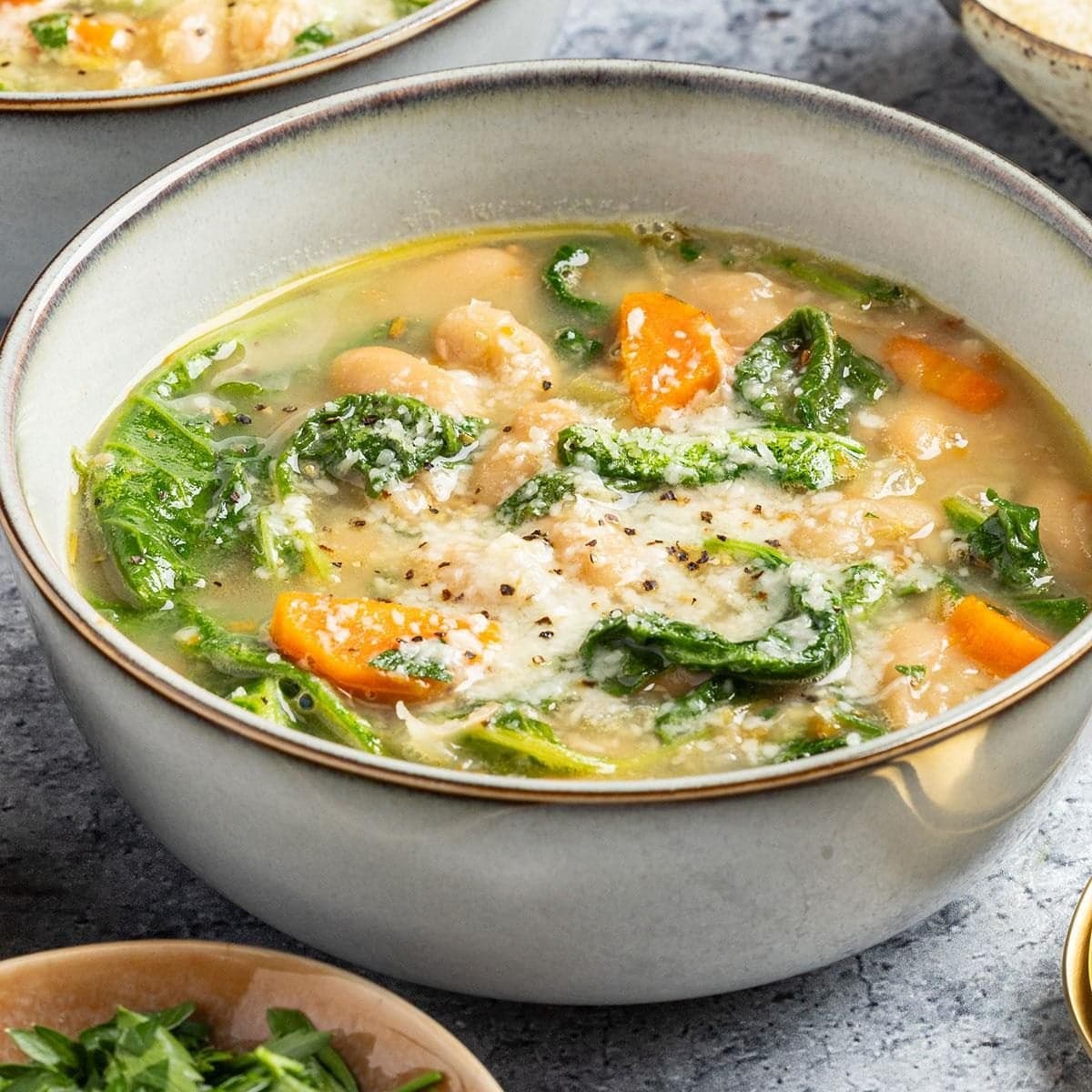 White Bean and Kale Soup - Image
