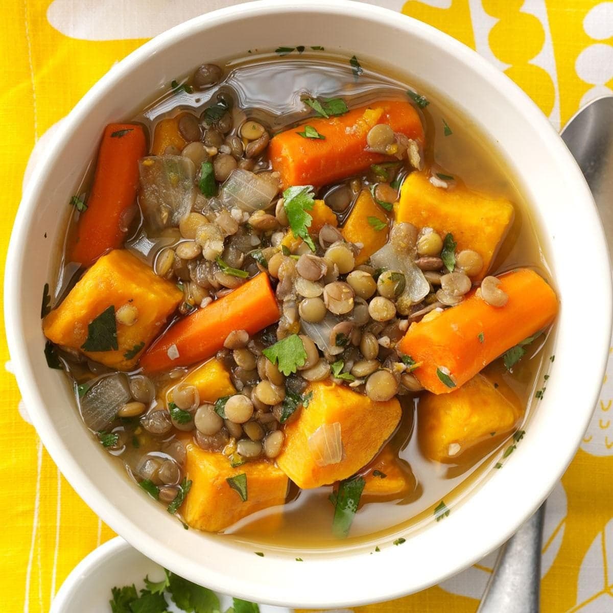 Sweet Potato Lentil Stew - Image