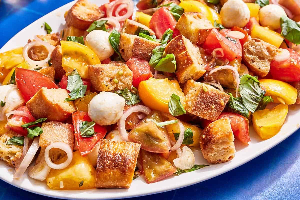 Tuscan Panzanella (Tomato and Bread Salad) - Image