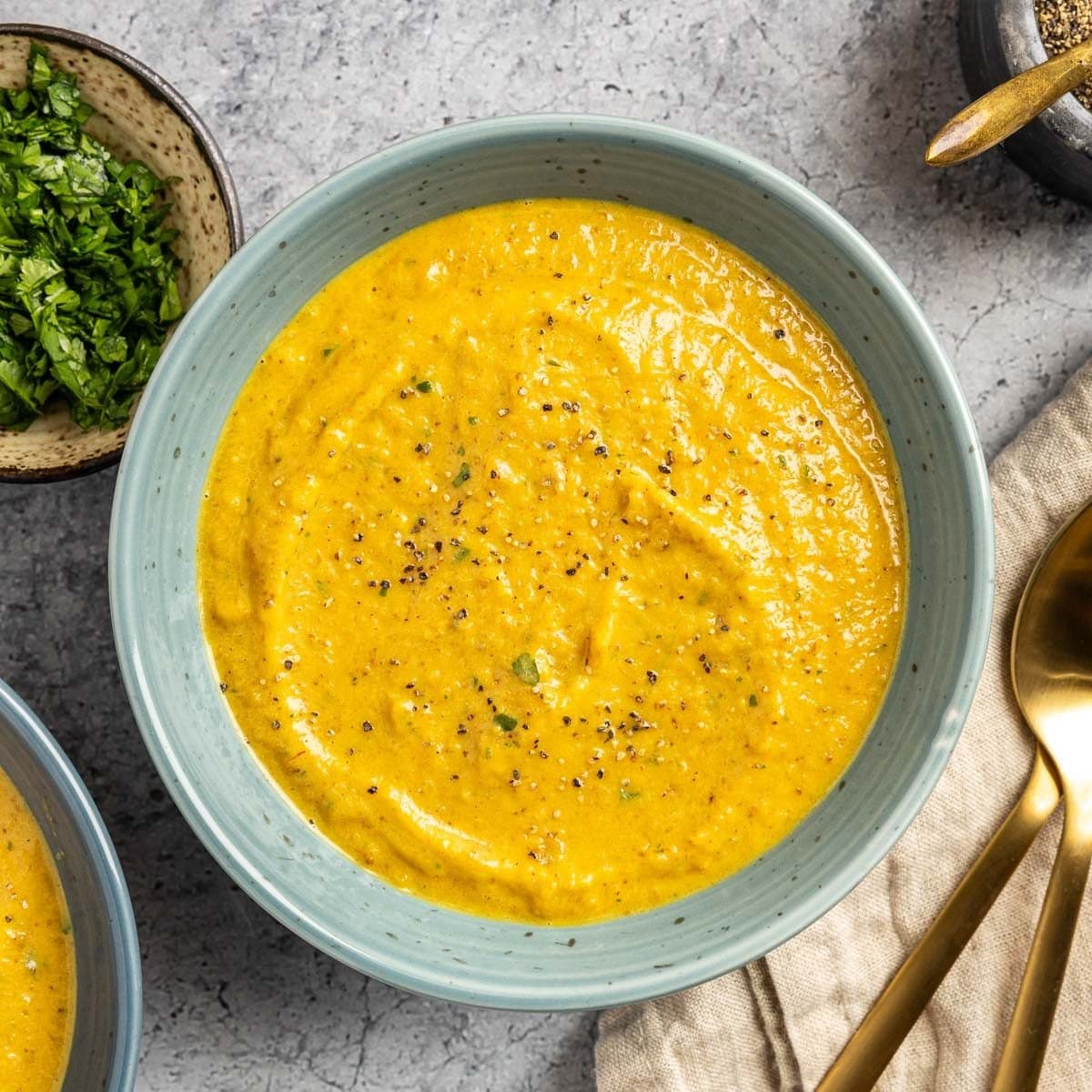 Golden Roasted Cauliflower Soup - Image