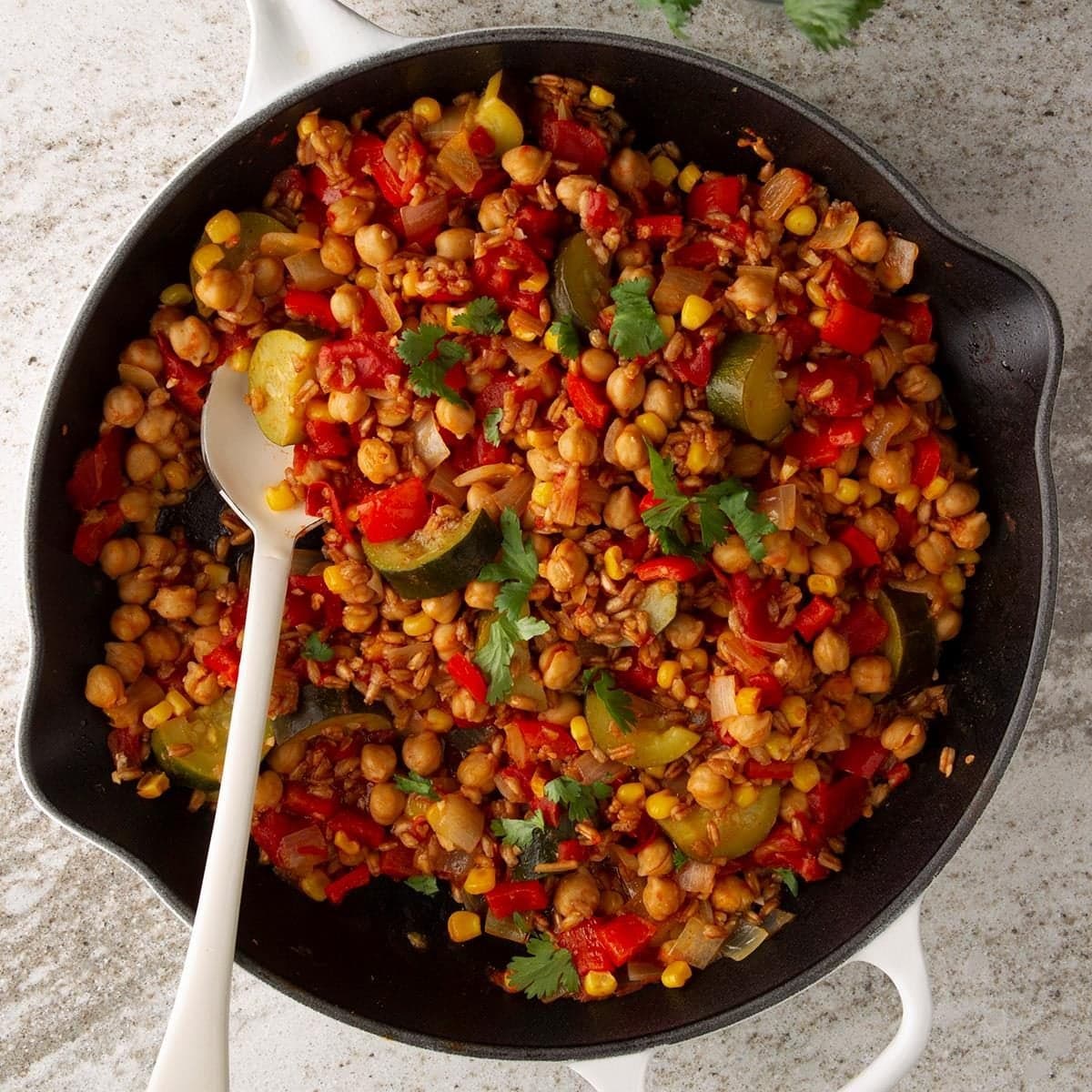 Vegetarian Farro Skillet - Image