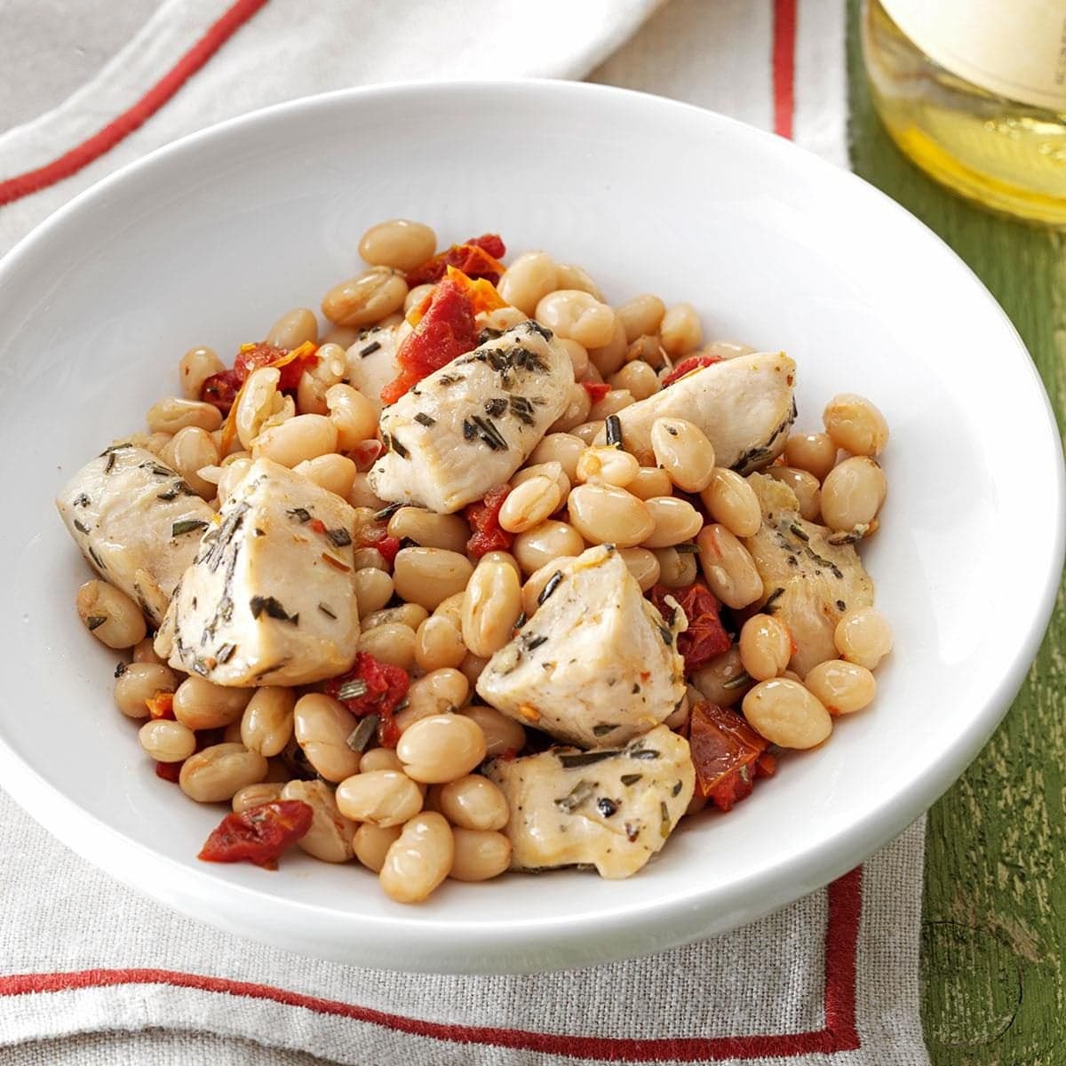Tuscan Rosemary Chicken and Cannellini Beans - Image